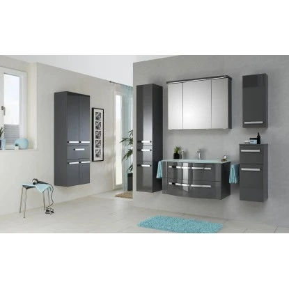 Pelipal Hochschrank 30 Cm Serie 4005 Steingrau – Bild 2