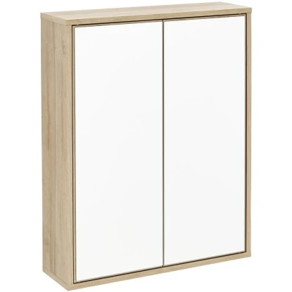 Fackelmann Spiegelschrank 60 Cm Finn Ast-Eiche