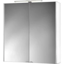 Jokey Spiegelschrank 65,5 Cm DekorAlu Alu-Weiß