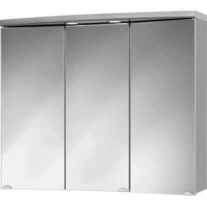 Sieper Spiegelschrank Ancona LED 83 Cm X 69 Cm X 25 Cm Alu