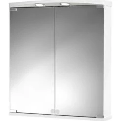 Jokey Spiegelschrank Ampado LED 60 Cm X 66 Cm X 21 Cm Weiß