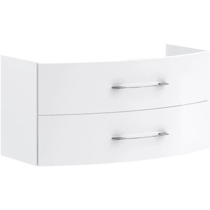 Pelipal Badmöbel-Set Quantum 01 Weiß 3-teilig Wandmontage EEK: A - A++ – Bild 4