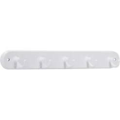 Siro Schlüsselleiste 749 Holz Buche Weiß Länge 300 Mm 5 Haken FSC®