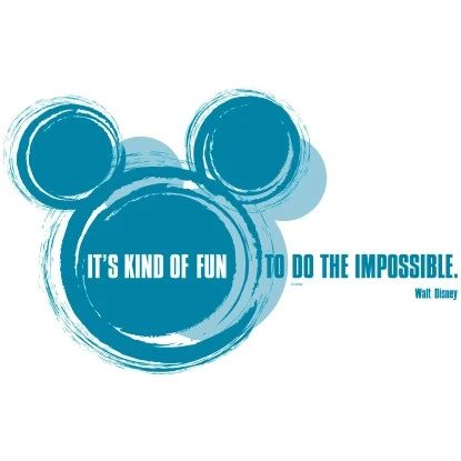 Komar Deco-Sticker It's Kind Of Fun 50 X 70 Cm