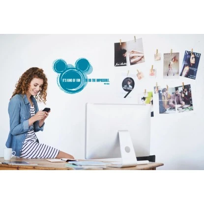 Komar Deco-Sticker It's Kind Of Fun 50 X 70 Cm – Bild 2