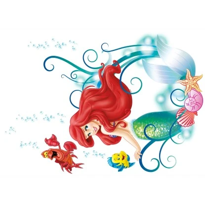 Komar Deco-Sticker Arielle 50 X 70 Cm