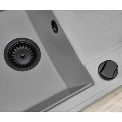 Miló Röhrensiphon-Set Mit Exzenter Mattschwarz Ø 114 Mm – Bild 2