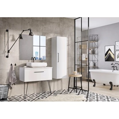 Maximus Waschbeckenplatte 70,2 Cm Futuris Weiß – Bild 2