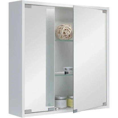 Astor Spiegelschrank Nice I 60 Cm Weiß – Bild 2