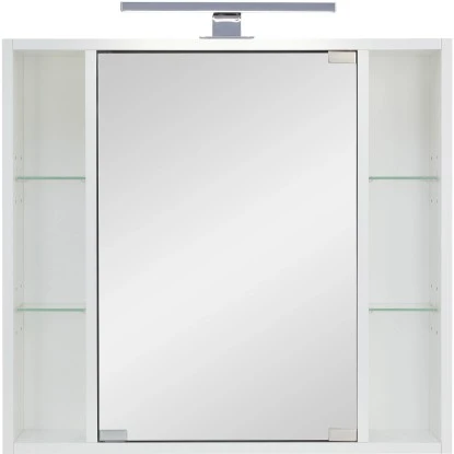 Astor Spiegelschrank Top II LED 65 Cm Weiß – Bild 4