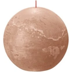Bolsius Rustik-Kugelkerze Shine 145 Mm Cremiges Karamell