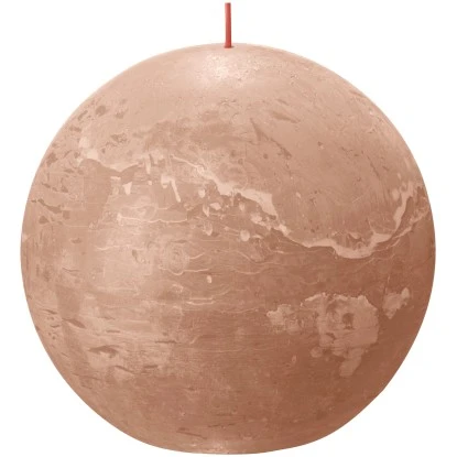 Bolsius Rustik-Kugelkerze Shine 145 Mm Cremiges Karamell