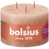 Bolsius Rustik-3-Docht-Kerze Shine 90/140 Mm Cremiges Karamell