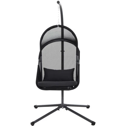 Siena Garden Hängesessel Yobaya Cool Black – Bild 2