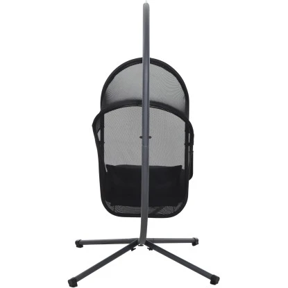 Siena Garden Hängesessel Yobaya Cool Black – Bild 3
