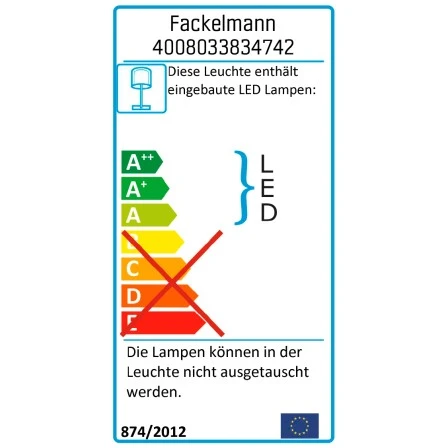 Fackelmann LED-Aufsatzleuchte VIORA EEK: A-A++ – Bild 2