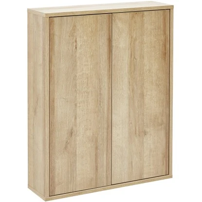 Fackelmann Doppel-Hängeschrank 60 Cm Finn Ast-Eiche