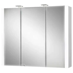 Jokey Spiegelschrank Jarvis LED 80 Cm X 69 Cm X 17 Cm Weiß