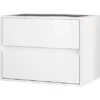 Waschbeckenunterschrank 74 CmLaura Weiß Glänzend