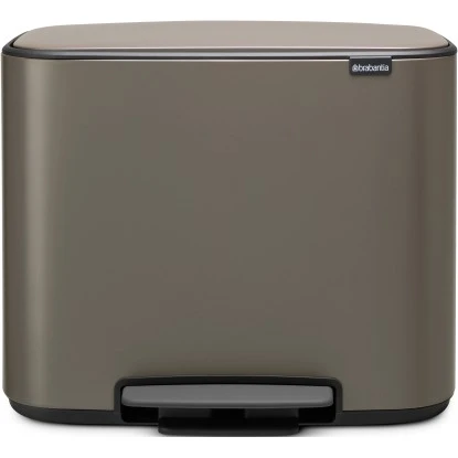 Brabantia Treteimer Bo 11 + 23 L Platinum