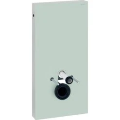 Geberit Sanitärmodul Monolith Für Wand-WC 101 Cm Glas Mint
