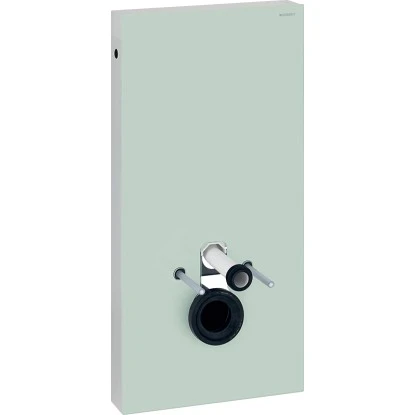 Geberit Sanitärmodul Monolith Für Wand-WC 101 Cm Glas Mint