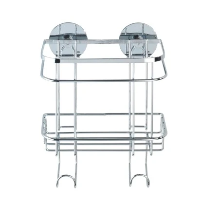 Wenko Turbo-Loc Wandkorb Mit Haken Edelstahl Glänzend – Bild 2