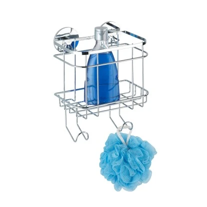 Wenko Turbo-Loc Wandkorb Mit Haken Edelstahl Glänzend – Bild 4