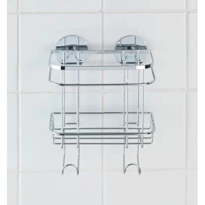 Wenko Turbo-Loc Wandkorb Mit Haken Edelstahl Glänzend – Bild 6