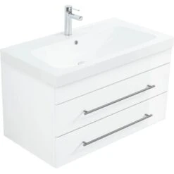 Posseik Waschplatz 86 Cm Joy Weiß