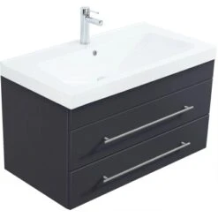 Posseik Waschplatz 86 Cm Joy Anthrazit