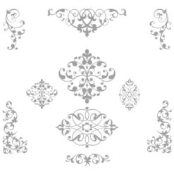 Eurographics Fensterstickers Decorative Ornaments 50 Cm X 70 Cm