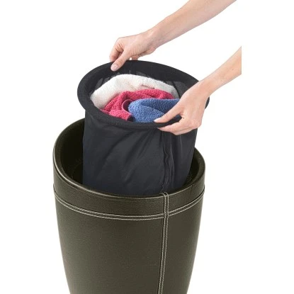 Wenko Hocker Candy Braun Lederoptik 50,5 Cm X 36 Cm X 36 Cm – Bild 2