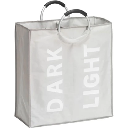 Wenko Wäschesammler & -korb Stone Duo 67 L 54 Cm X 52 Cm X 24 Cm