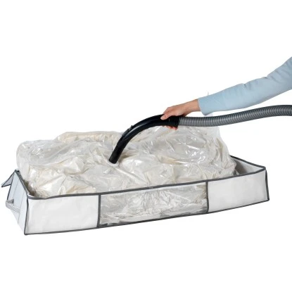 Wenko Vakuum Soft Unterbett-Box Weiß 15 Cm X 105 Cm X 45 Cm – Bild 6