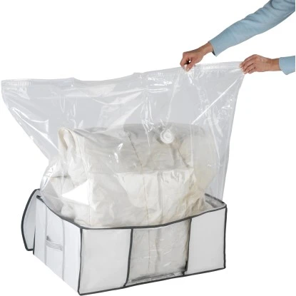 Wenko Vakuum Soft Box L Weiß 25 Cm X 65 Cm X 50 Cm – Bild 3