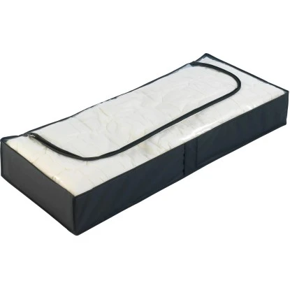 Wenko Unterbettkommode Deep Black 4er Set 107 Cm X 16 Cm X 46 Cm