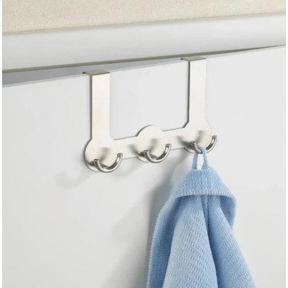 Wenko Türgarderobe Rondo Edelstahl Matt – Bild 2