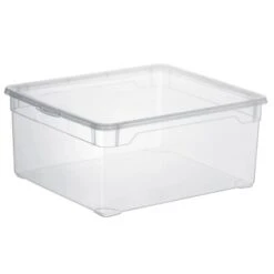 Rotho Clear Box Boots Transparent 22 L