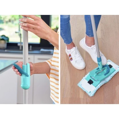 Leifheit Bodenwischer-Set Clean Twist M Ergo Mit Eimer Und Schleuder – Bild 3