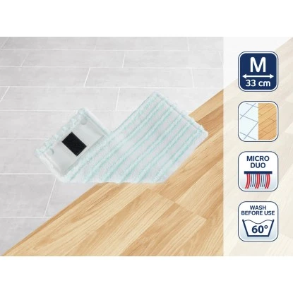Leifheit Wischbezug Clean Twist M Ergo Micro Duo – Bild 2