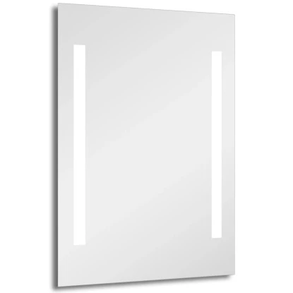 DSK Design LED-Lichtspiegel Silver Beam 50 X 70 Cm