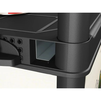 OBI Kunststoff-Steckregal L-120 Schwarz 187 Cm X 120 Cm X 40 Cm – Bild 3