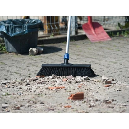 LUX Straßenbesen Professional 2in1 Elaston Mit Stiel – Bild 5