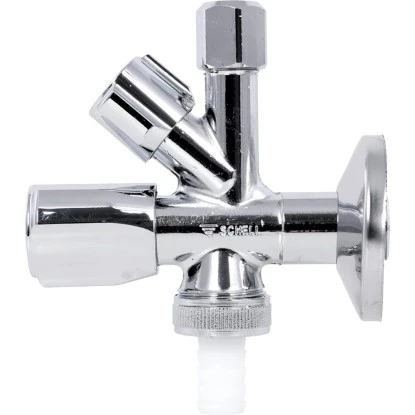 Schell Geräte-Kombi-Eckventil 13 Mm (1/2") Aus Messing-verchromt – Bild 6