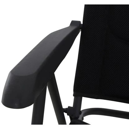 Siena Garden Campingsessel Premium 59 Cm X 70,5 Cm X 118 Cm Anthrazit – Bild 2