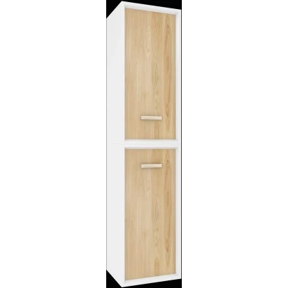 Aurlane Badschrank 35 Cm Fjord Eiche-Weiß – Bild 4