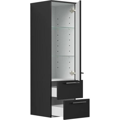 Posseik Badmöbel-Set Luna 100 Cm Anthrazit Seidenglanz 3-teilig – Bild 7