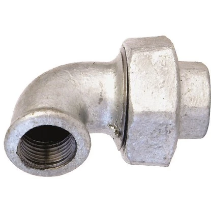 Winkelverschraubung Nr. 96 Temperguss 90 Grad 30,93 Mm (G 1) 2 Innengewinden
