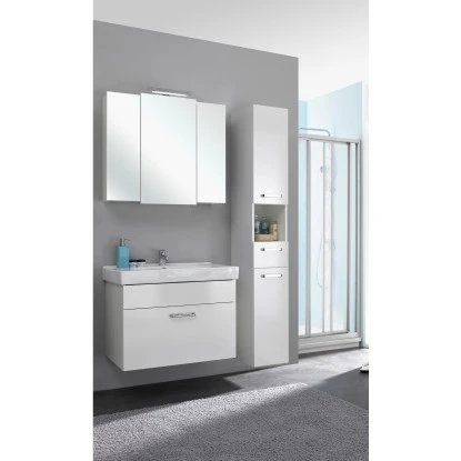 Pelipal Badmöbel-Set Quickset 312 Weiß 113 Cm 4-teilig